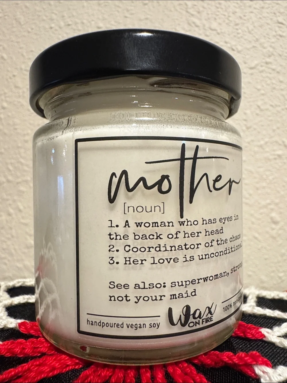Wax On Fire Soy Candle